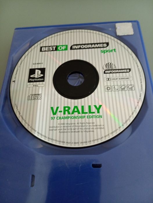Jogo PS1 V-Rally 97 Championship Edition	Playstation 1 - PS1