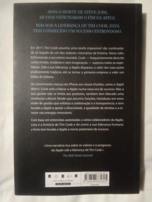 Tim Cook {O génio que elevou a Apple a outro nível} + oferta