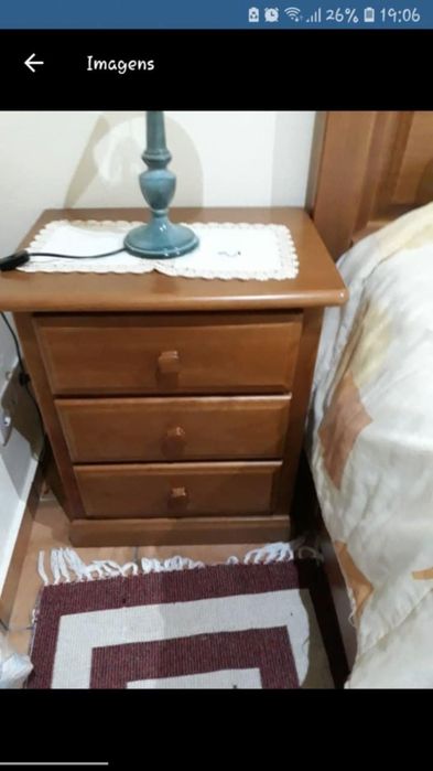 Quarto casal cor cerejeira