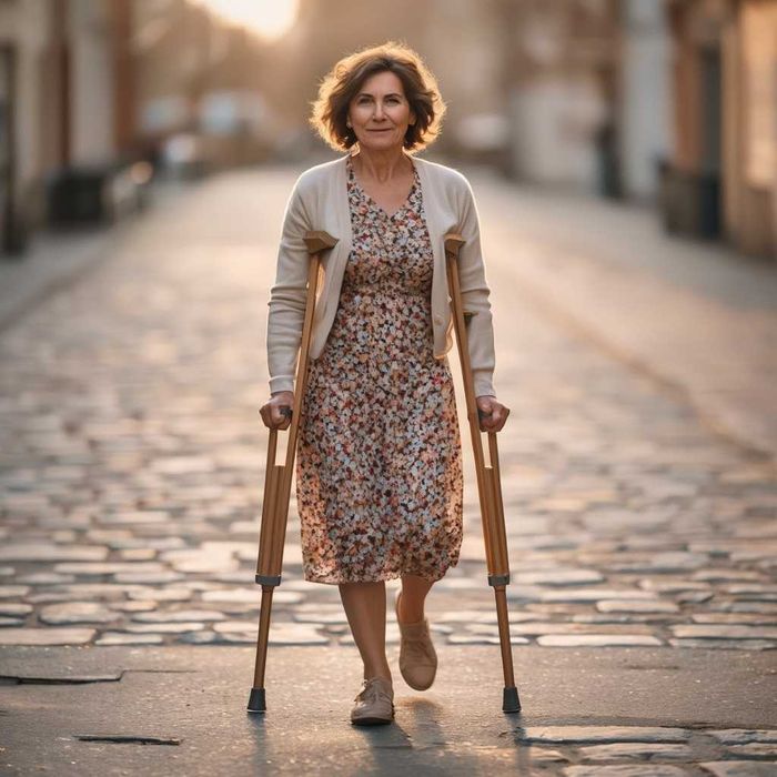 Костыли деревянные взрослые б\у