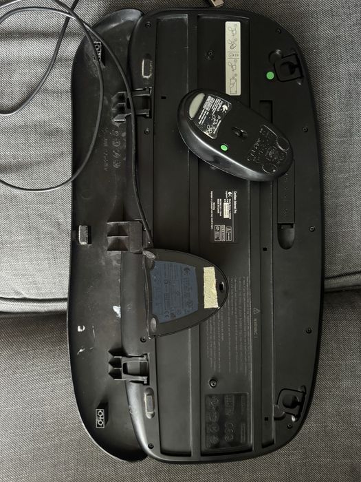 Zestaw bezprzewodowy Logitech – klawiatura + mysz+ odbiornik USB