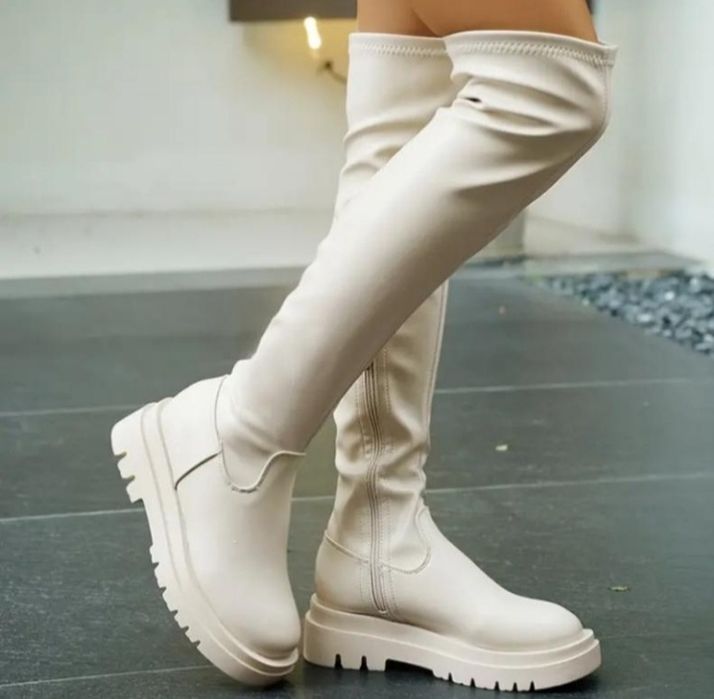 Ботфорди з єко шкіри