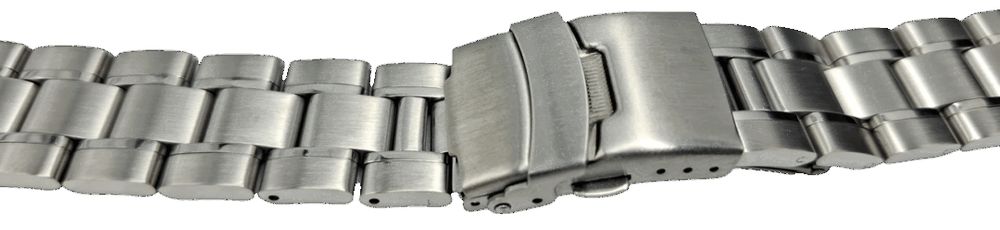 Nowa Bransoleta bransoletka do zegarka elegancka 18 mm stal nierdzewna