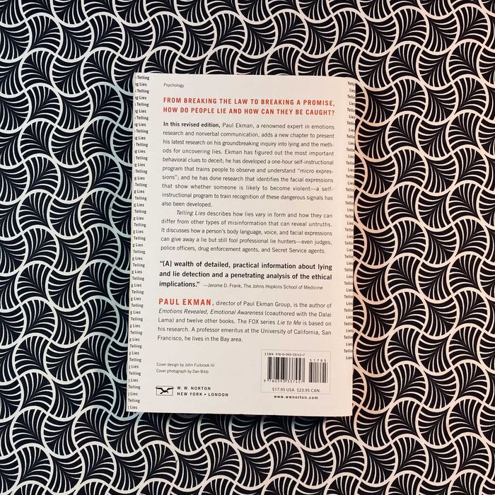 Telling Lies - Paul Ekman