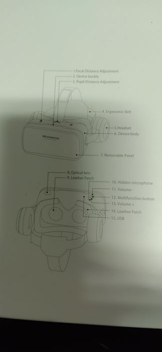 Óculos VR SHINECON tlm até 6,53"
