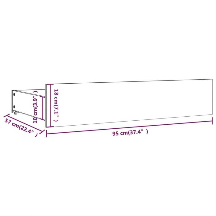 Cama de Casal vidaXL Branca c/ Gavetas 120x200cm (Nova em Caixa!)