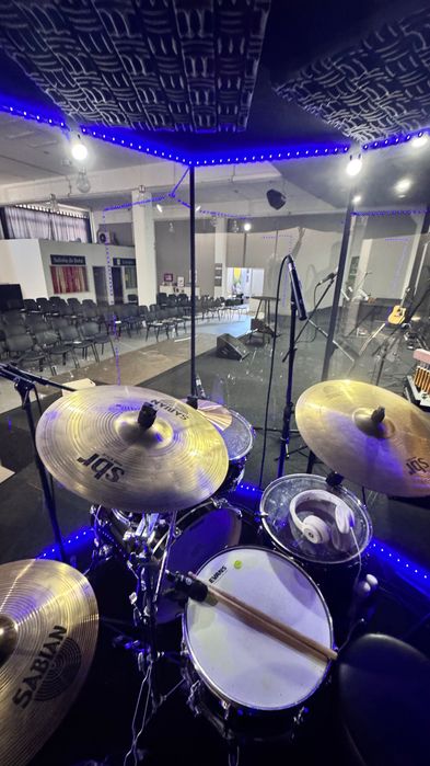 Aquário Acústico Bateria Hexagonal