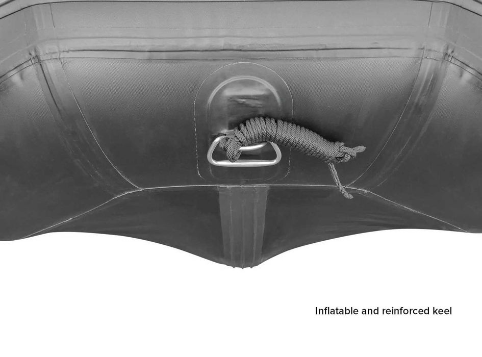 Ponton sportowy wędkarski 320 cm aluminiowa podłoga 55 kg Black Boat
