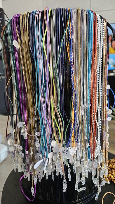 Łańcuszki, sznurki do okularów