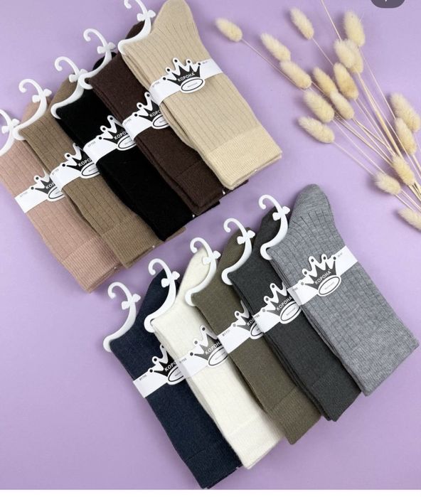 Жіночі шкарпетки з мериносової шерсті ціна 70 грн/пару