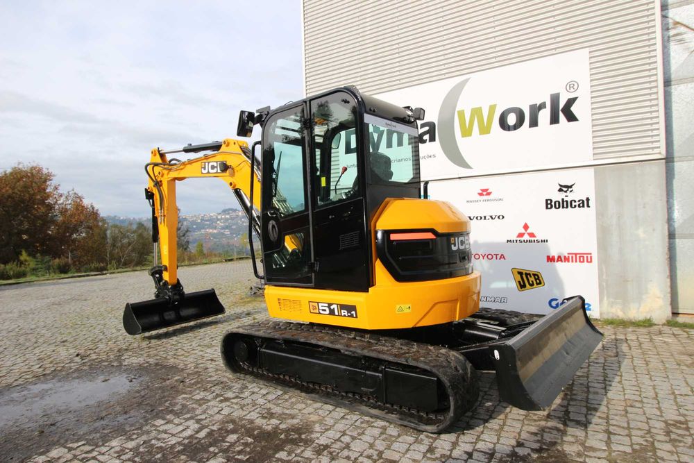 Minigiratória rastos escavadora JCB  51 R3