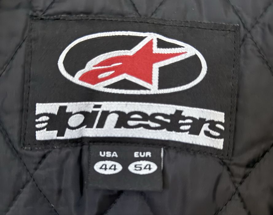 Alpinestars – męski skórzany kombinezon motocyklowy 2-częściowy