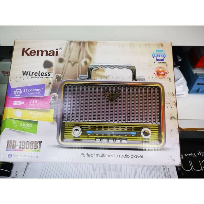 Ретро радіоприймачі з ручкою kemai MD MD 1908 - bluetooth
