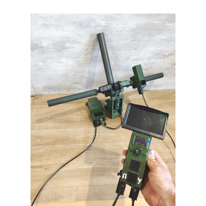 КАМЕРА + УГЛЫ вращения Поворотный механизм fpv фпв наземная станция 2х