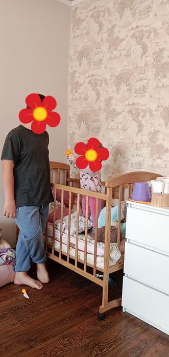 Дитяча коляска 2 в 1 від 0 до 3 років плюс подарунок ліжечко з ортопед