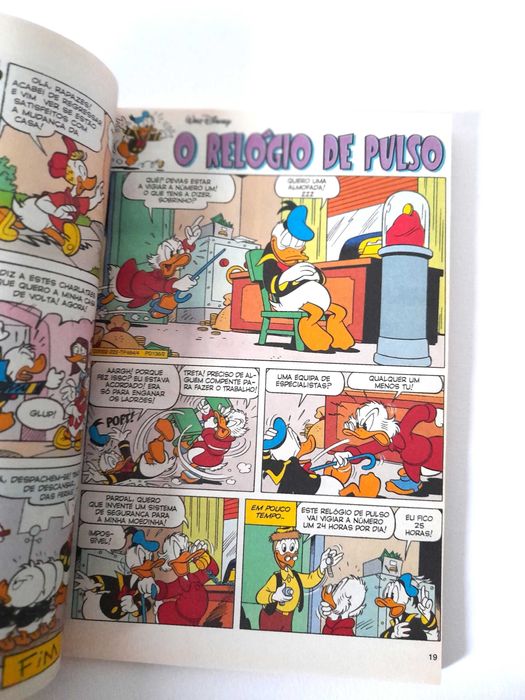 Livro Revista BD Disney Pato Donald Número 136 Coleção Antiga Vintage