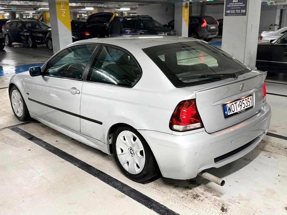 BMW E46 Compakt 1.8 Gaz M pakiet Gwint  Xenon  dyfer spaw