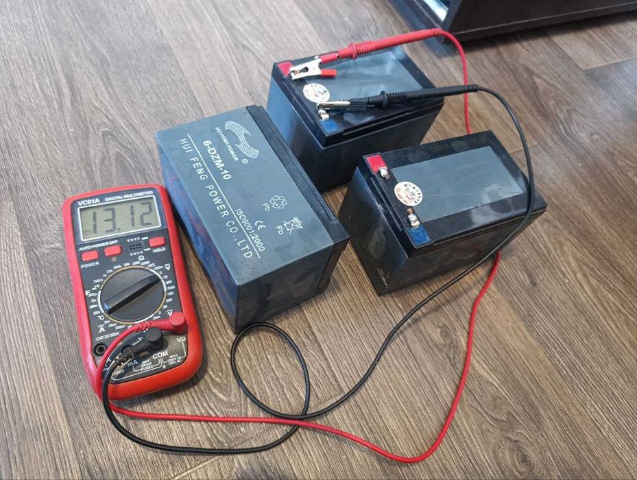 Аккумулятор AGM  6-DZM-12/ 12V/12A Б.у