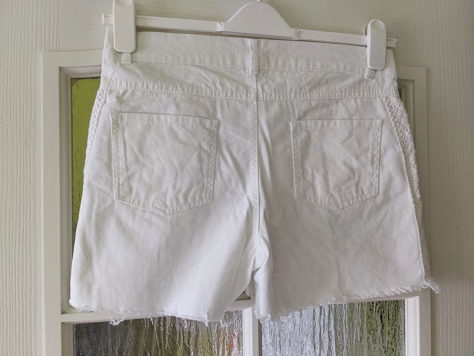 Szorty damskie białe