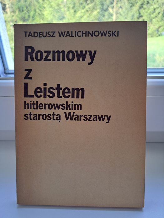Książka rozmowy z leistem hitlerowskim starostą warszawy 7