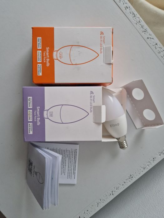 Żarówki e14 RGB Fitop Alexa smart bulb 4 szt.