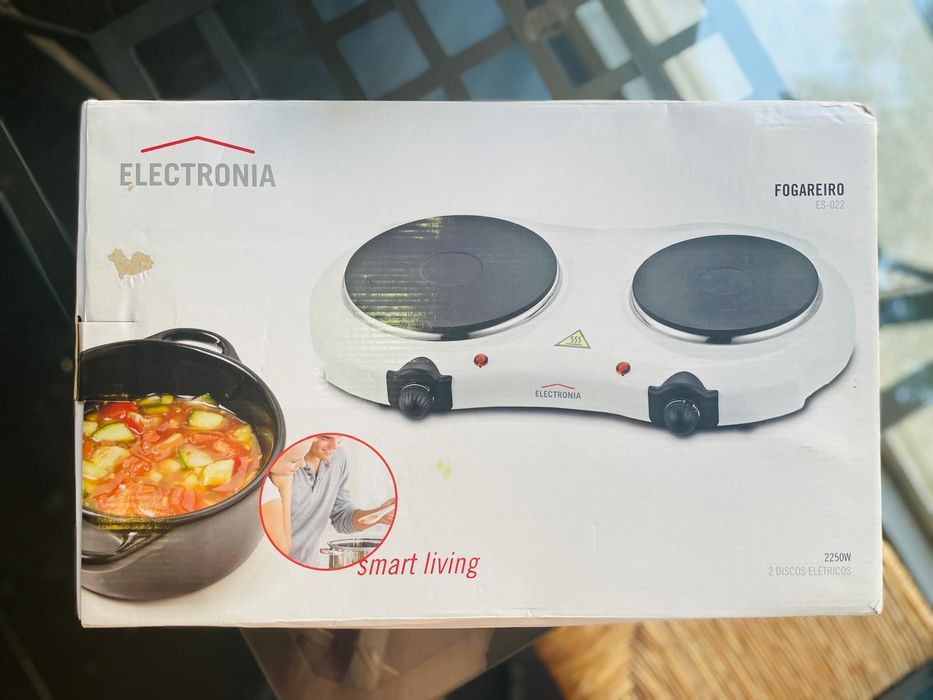 Fogareiro eletrico  Eletronia  2 discos | novo