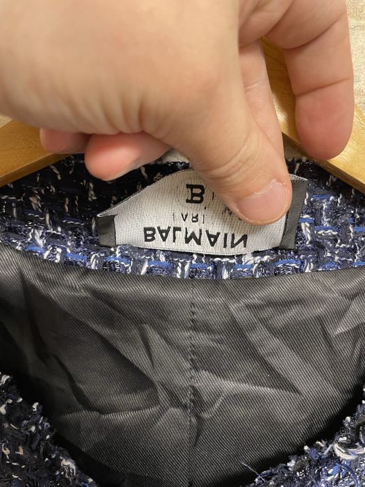 Твидовый пиджак Balmain Chanel Dior Gucci размер М