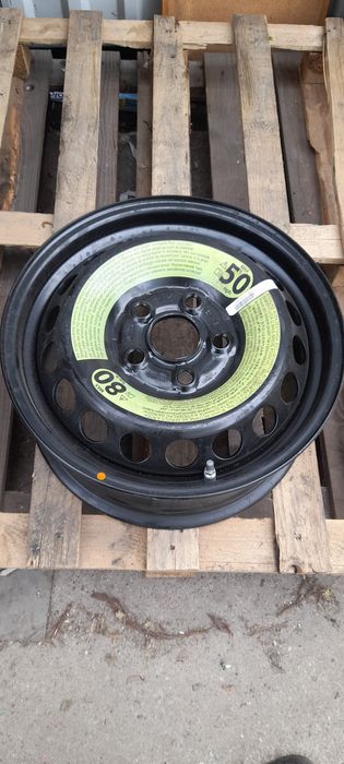 Felgi stalowe R16 ET60 5x120 66,1mm do  VW crafter z Nowymi Oponami