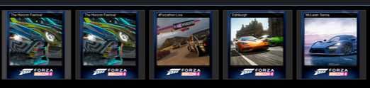 Карточки Forza Horizon 4