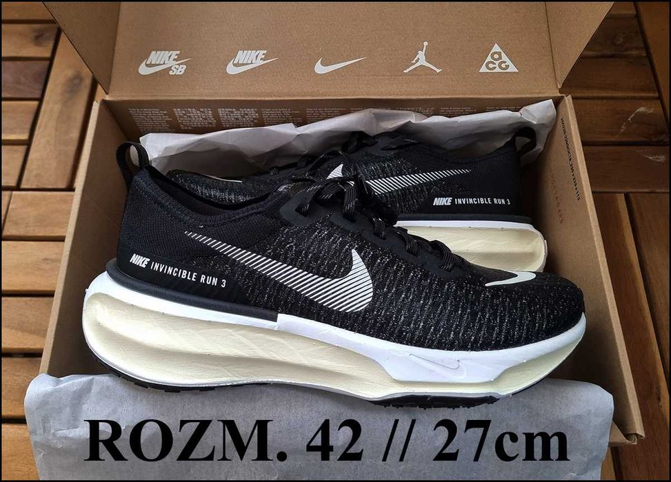Buty do biegania Nowe Nike ZoomX Invincible 3 Run FK 42 / 27cm DR2660