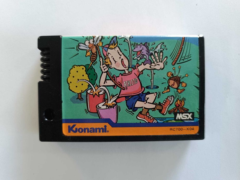 Jogo msx Athletic Land