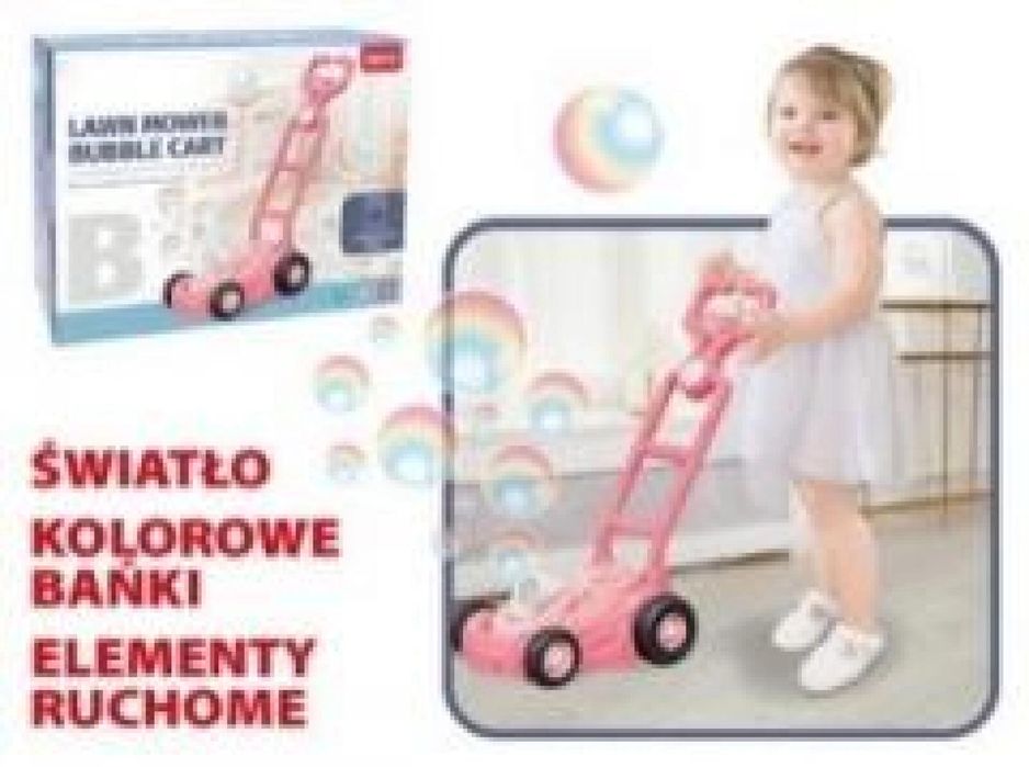 Kosiarka na bańki różowa pudełko,131x271 mm