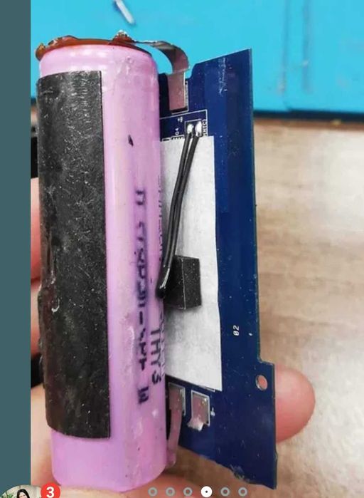 Рабочие батареи  Samsung 18650 с BMS / есть количество