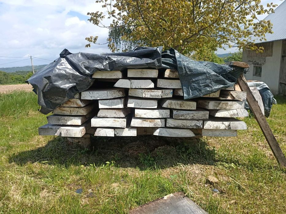Deski dębowe / foszty 7 cm – długość 330 cm – ok. 6 m³