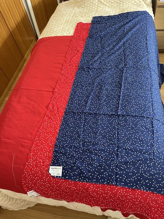 Conjunto de 3 tecidos