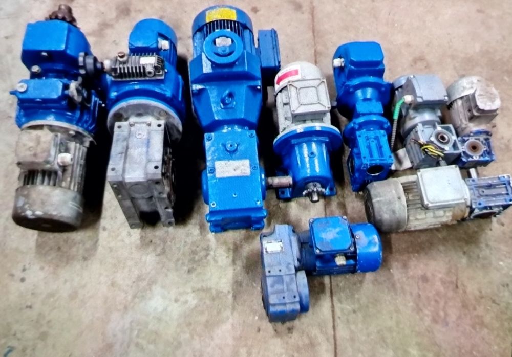 Motoreduktory przekładnie ślimakowe