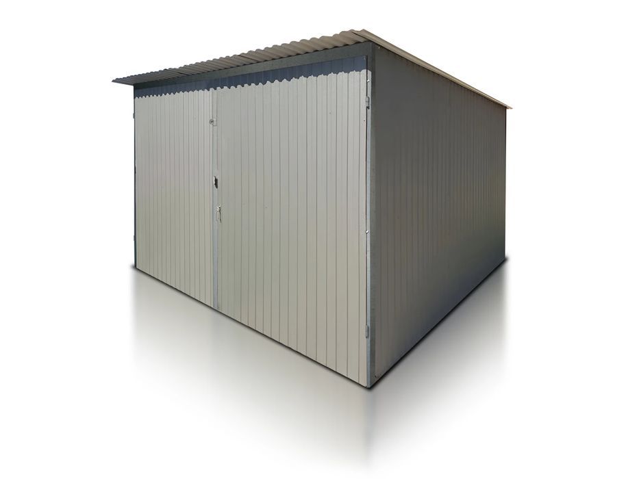 Garaż blaszany 3x3m blaszaki garaż blaszak grafit garaże