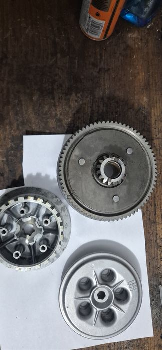 Embraiagem yamaha dtr 125 original, cesto,cepo ,prato de encosto como