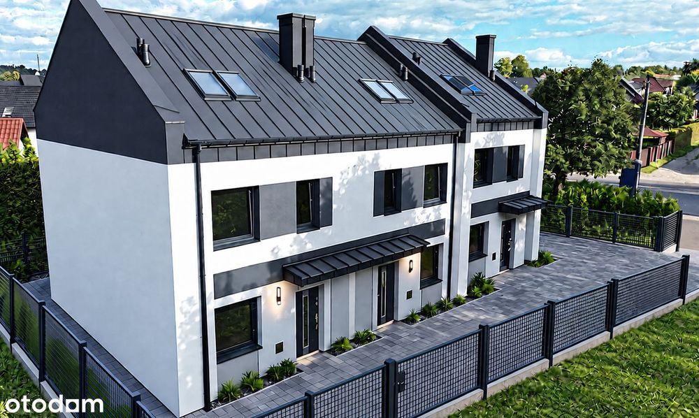 Nowoczesny dom w cenie mieszkania 85 m² netto pow. plus 35 m² poddasza