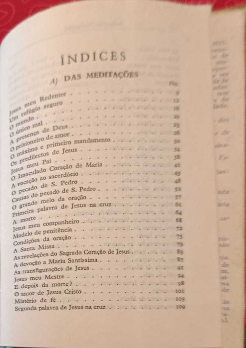 Meditações, Mons. Eugénio Beccegato, 3ª edição, 1962
