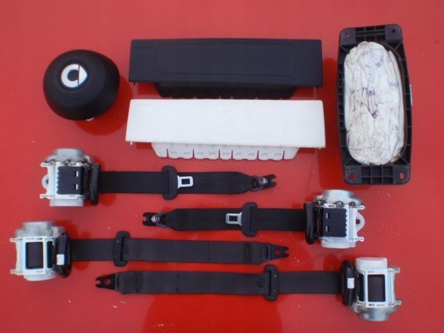 SMART 453 PODUSZKA KOLANOWA KIEROWCY PASAŻERA AIRBAG PAS PASY regeneracja naprawa Raz2 OKAZJA WARTO