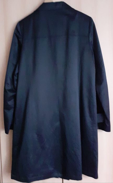 Plaszcz jesienny, damski, czarny, rozm. 40