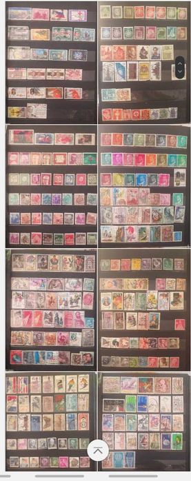 Coleção com mais de 2000 selos varios paises