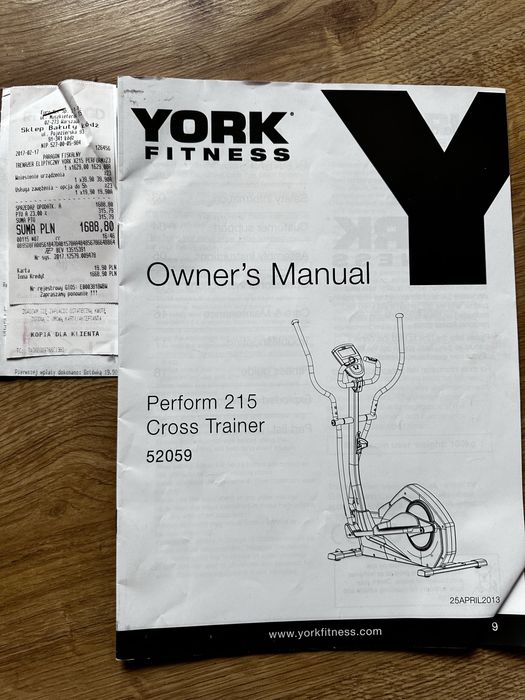 Orbitrek Magnetyczny York X215 Perform