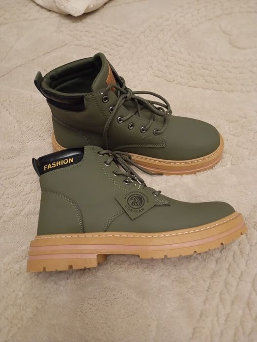 Buty męskie zielone