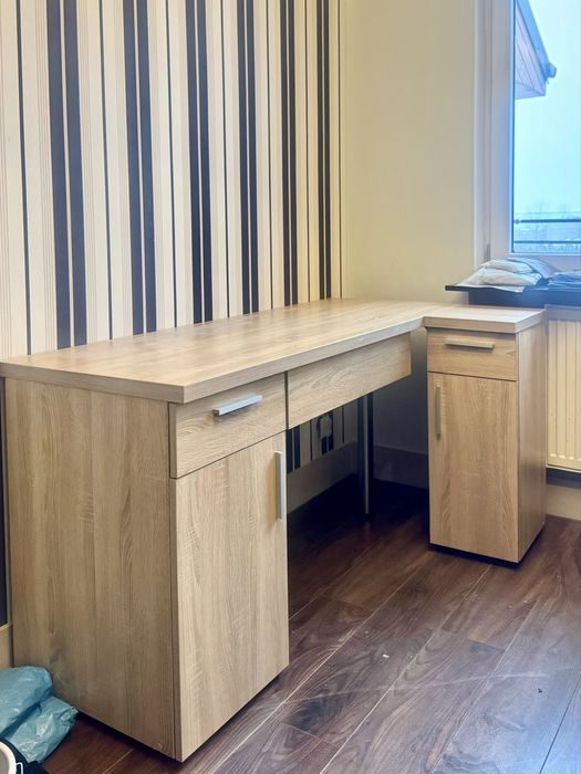 Duże biurko narożne