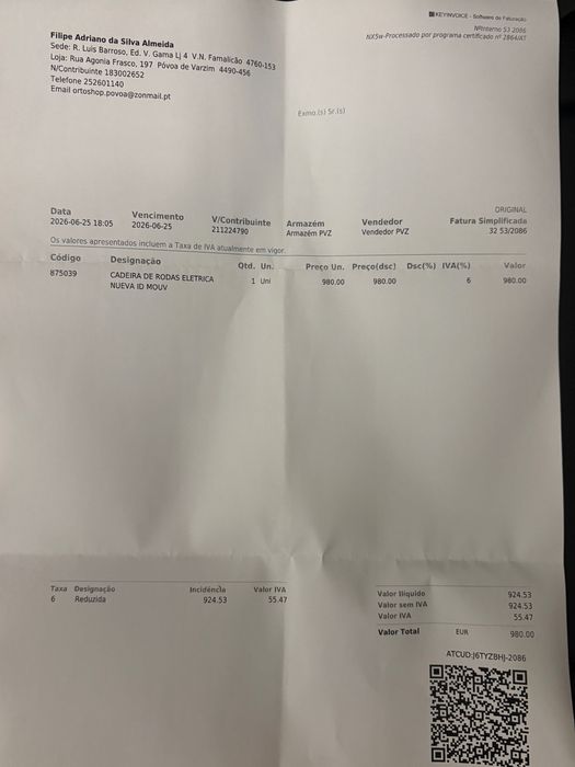 Cadeira de rodas eléctrica