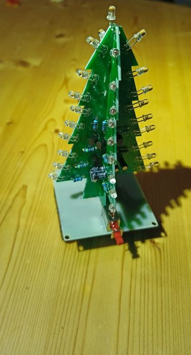 LED ялинка, Светодиодная 3D Ёлочка, LED сувенир, Новогодняя LED Ёлка
