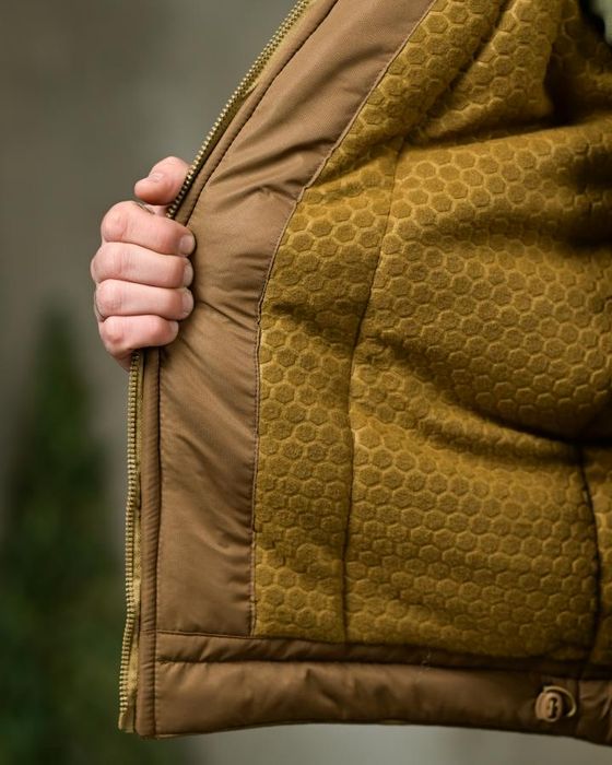 Куртка койот, черныя зимняя мужская 7.62, зимняя тактическая куртка