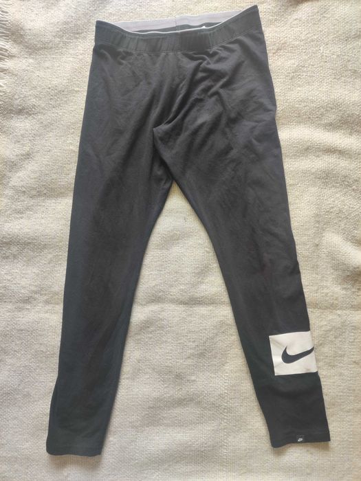 spodnie, legginsy bawełniane Nike